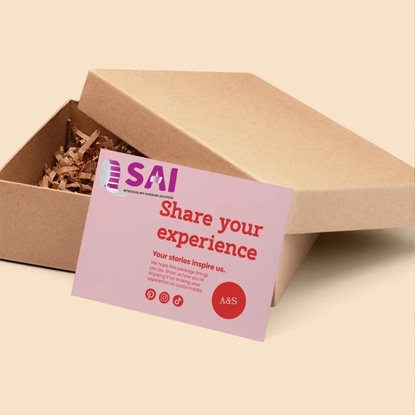 Insert Cards / Box Inserts