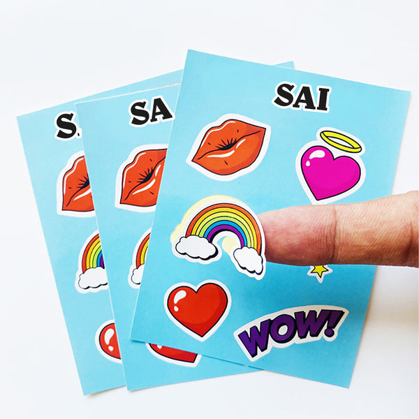 Kiss-Cut Custom Stickers